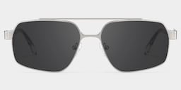 Sterling Aviator Silver Glasses0