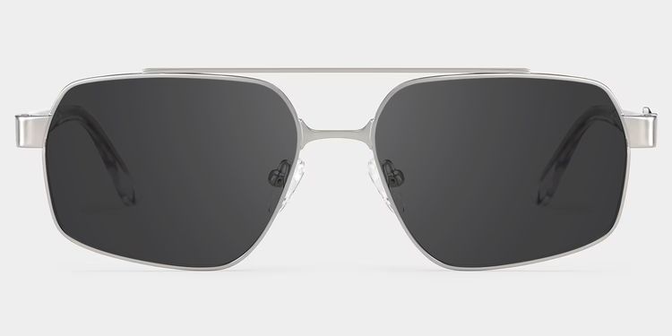 Sterling Aviator Silver Glasses