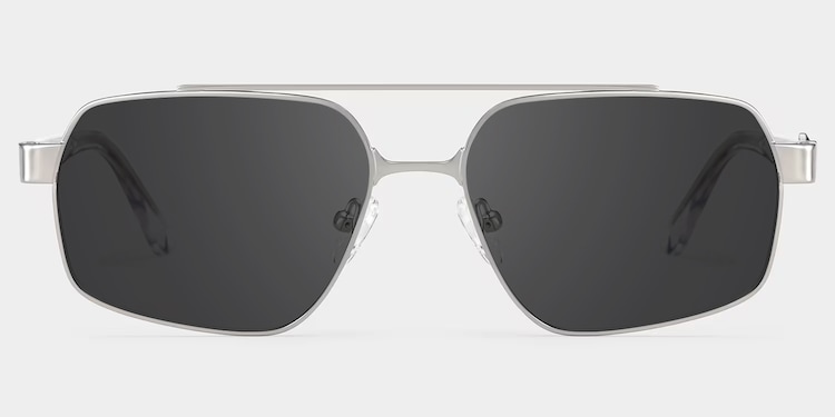 Sterling Aviator Silver Glasses