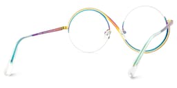 Jaila Round Iridescent Glasses5
