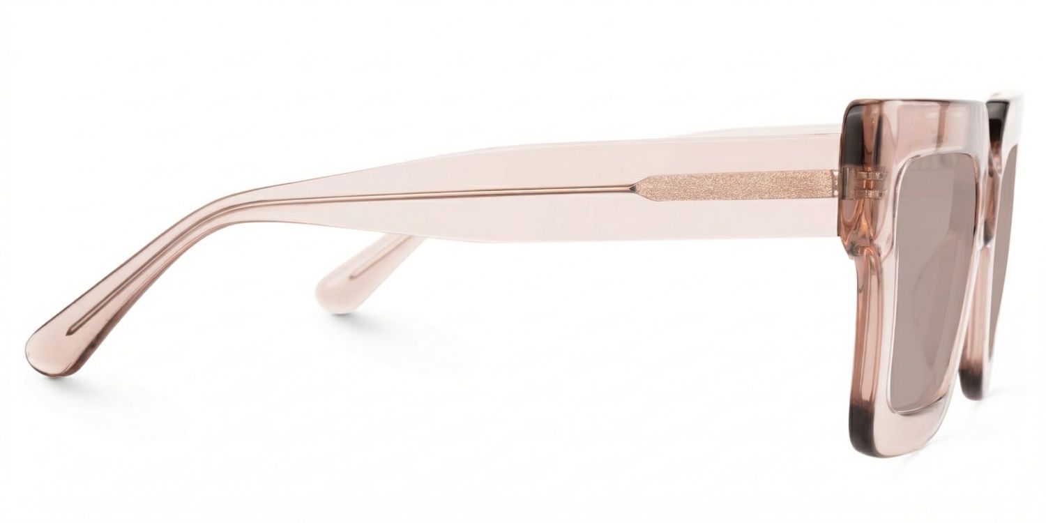 Brandon Beige Eyeglasses and Square Wide Frames2