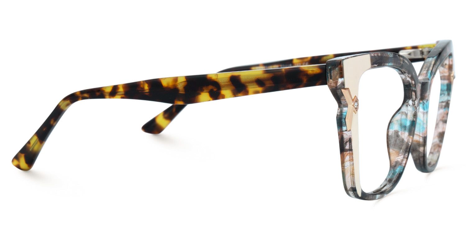 Women's Floral Cat Eye Shape Eyeglasses Online | Zeelool4