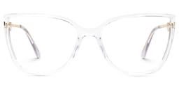 Celisa Cateye Clear Glasses0