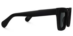 Keisa Square Black Glasses2