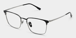 Cole Browline Black Glasses5