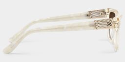 Miranda Clear Yellow Cat eye Sunglasses3