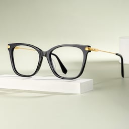 Cardoso Butterfly Black Glasses0