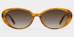 Lennon Tortoise Oval Glasses0