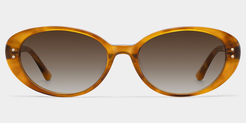 Lennon Tortoise Oval Glasses