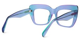 Charmaine Cat Eye Light-Purple Glasses3