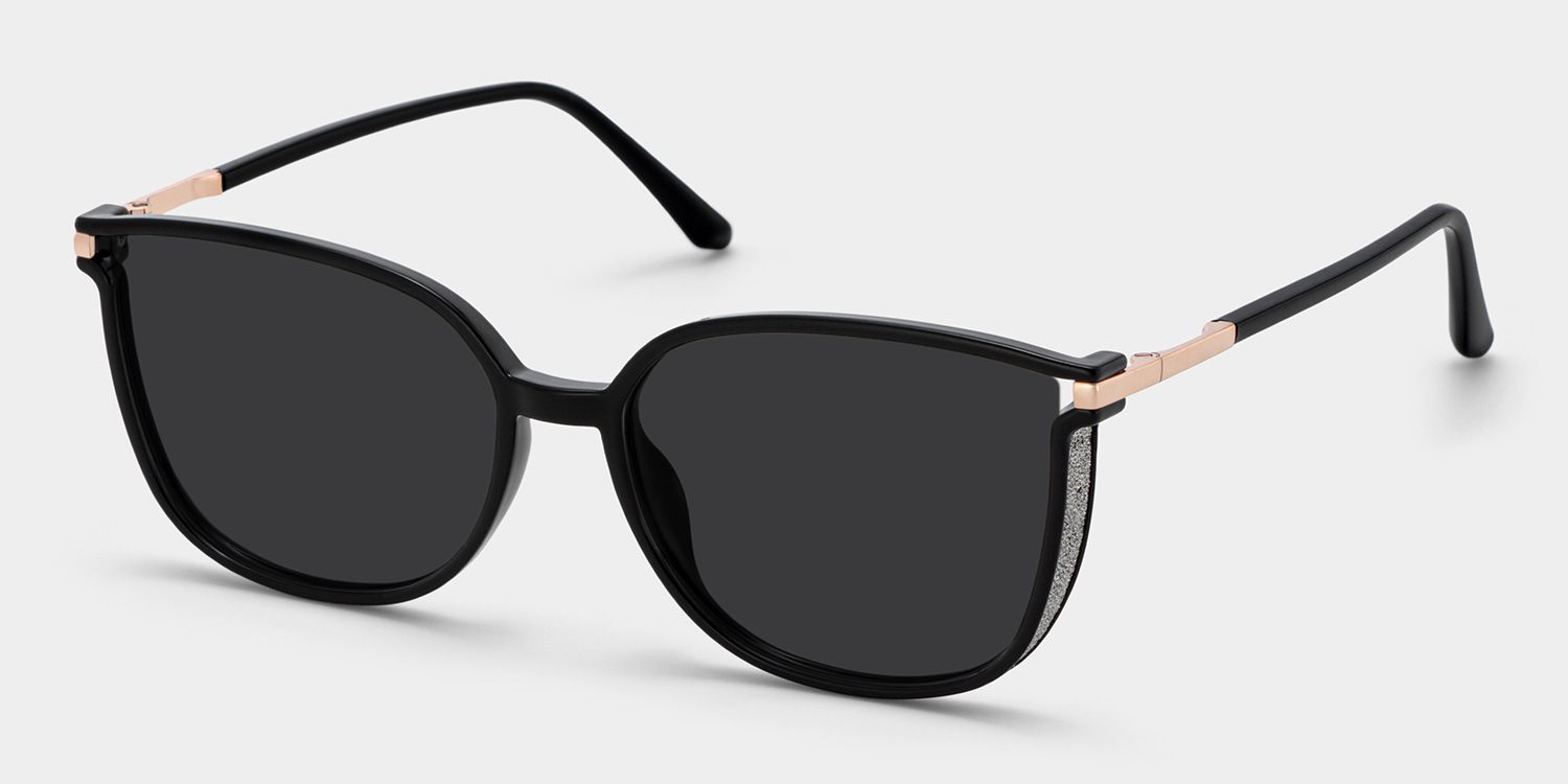Rodz Square Black Frame Sunglasses | ZEELOOL2