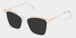 Krystle Clear Square Sunglasses2