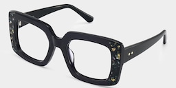 Sable Square Black Glasses4