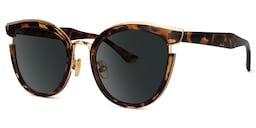 Laraine Cat Eye Tortoise Glasses1