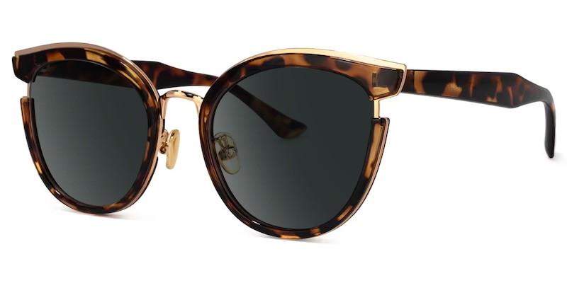 Laraine Cat Eye Tortoise Glasses