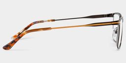 Roxana Rectangle Brown Glasses4