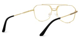 Beethoven Aviator Black-Gold Glasses3