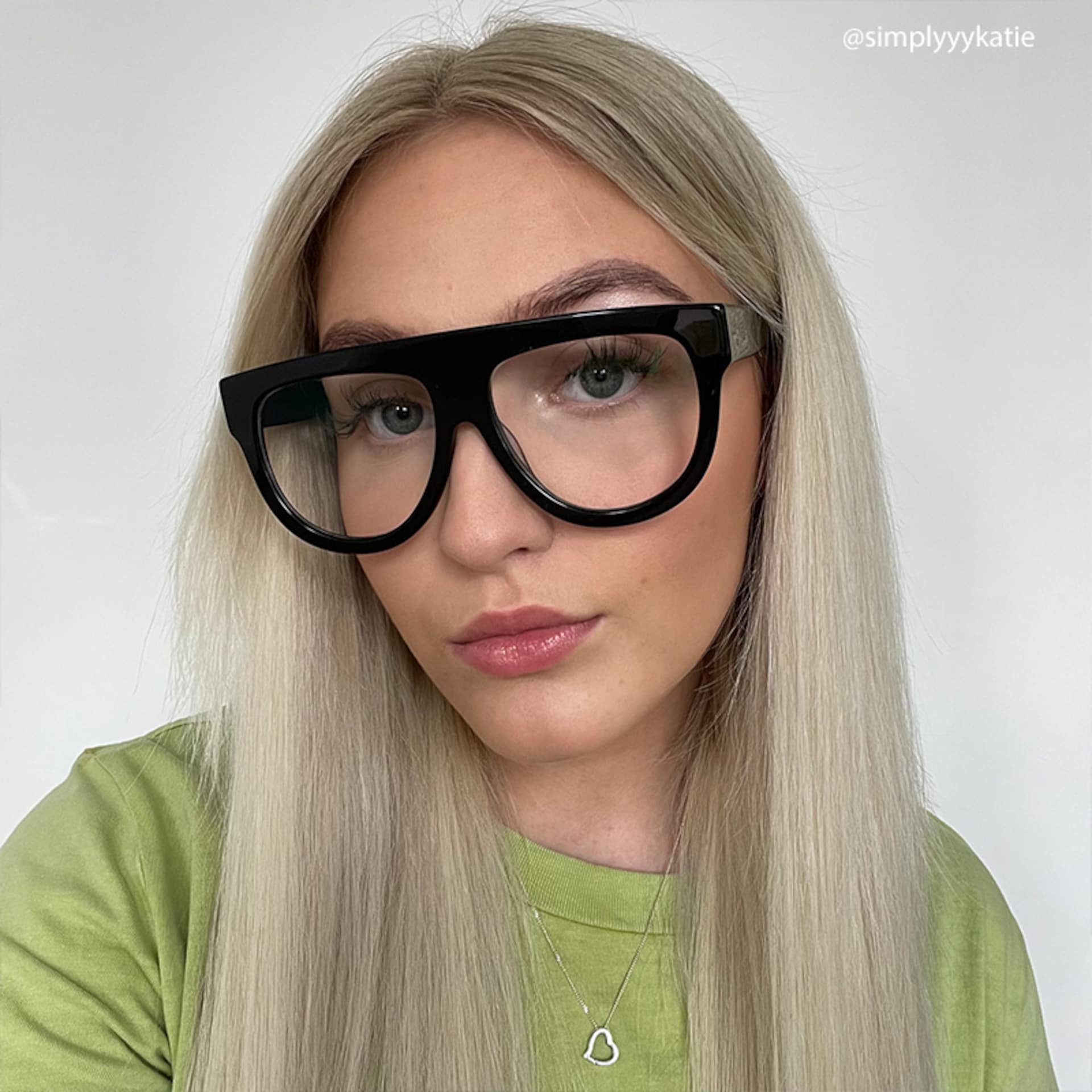 Jules Black Glasses | Zeelool Glasses5