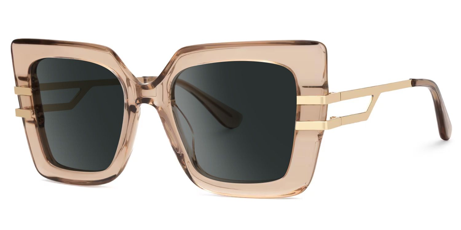 Designer Poutine Sunglasses in Mixed-Material Full-frame1