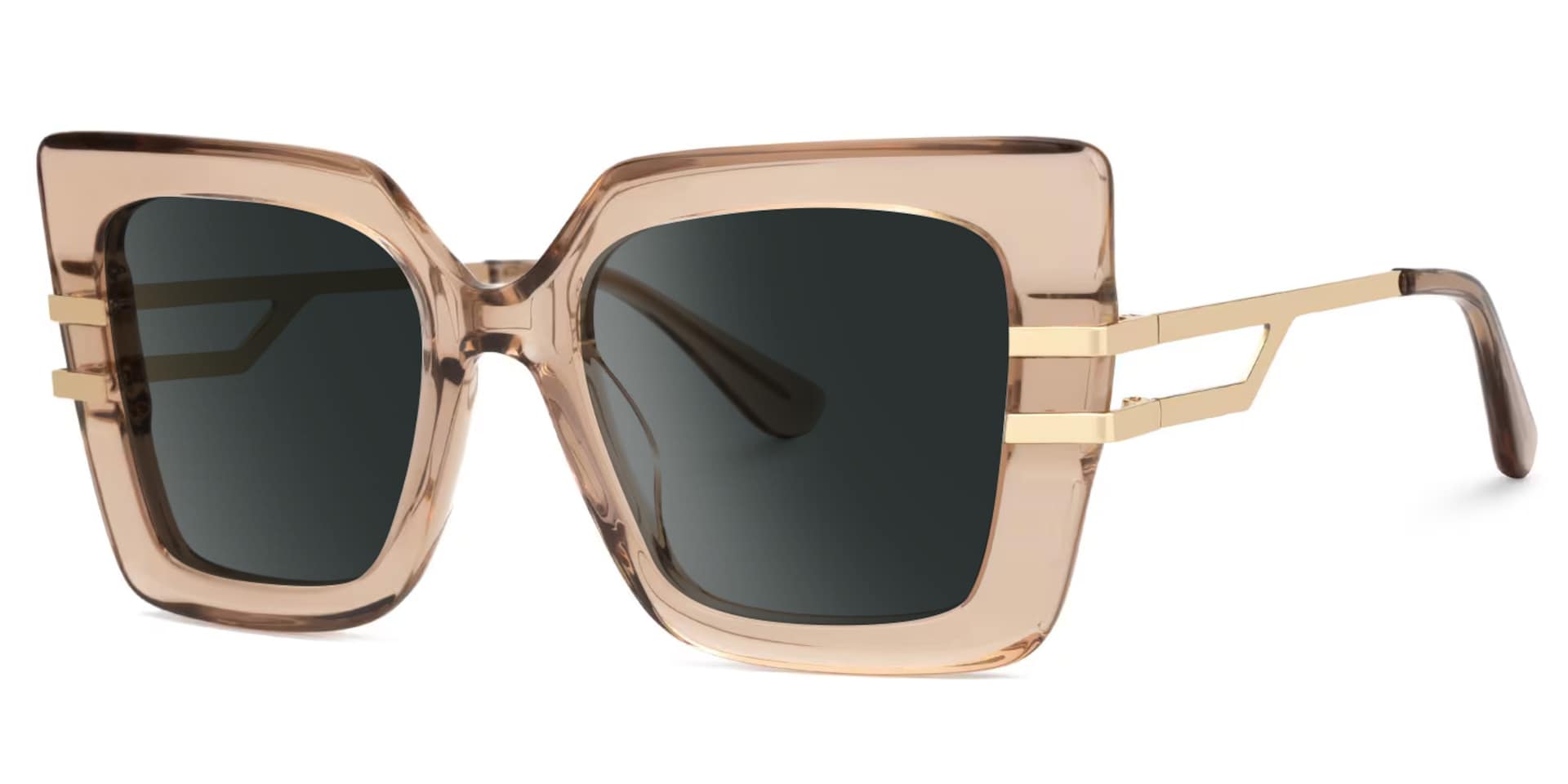Designer Poutine Sunglasses in Mixed-Material Full-frame1