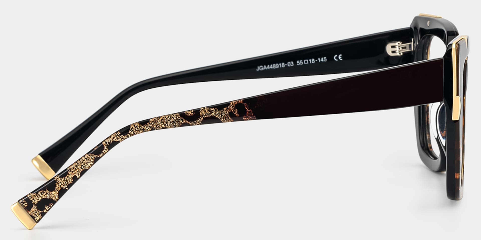 Dax Square black leopard print Frame Eyeglasses for Women| ZEELOOL5