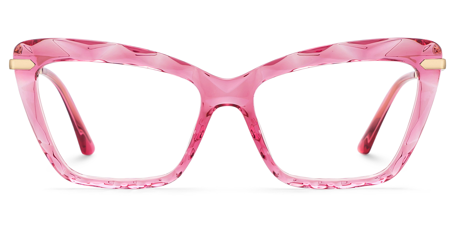 Juliet Pink Cat-eye Frame Glasses for Women | Zeelool