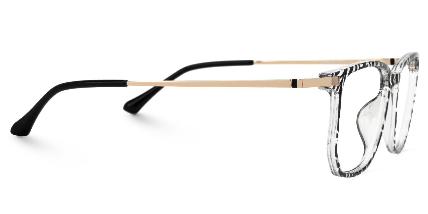 Fezell Black Thin Frame Eyeglasses | Zeelool Optical2