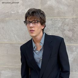 Noah Rectangle Two tone Glasses7