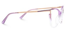 Yomary Cateye Purple Glasses2