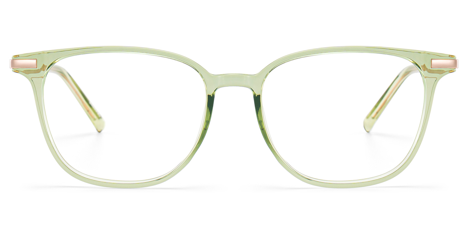 Florence Turquoise Rectangle TR90 Eyeglass Frames for Women | ZEELOOL