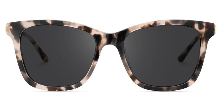 Vibert Tortoise Rectangle Sunglasses