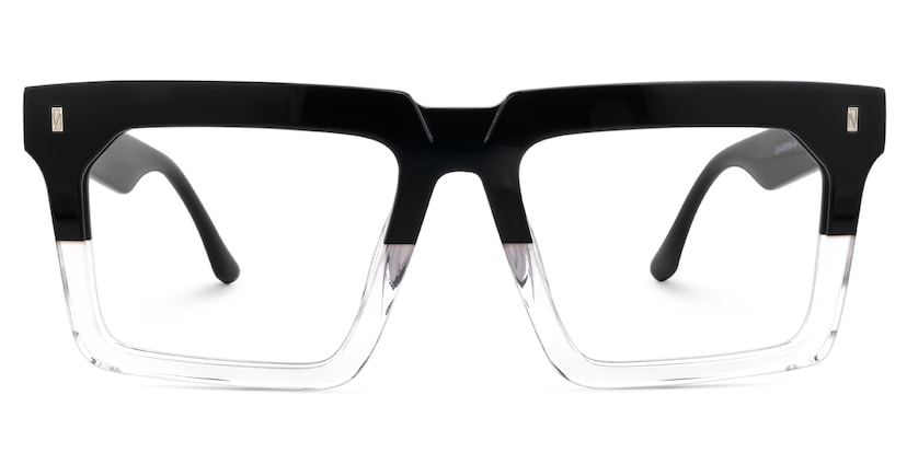 Moreland Rectangle Two-Tone Glasses