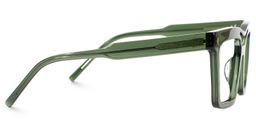 Tamekia Square Green Glasses2