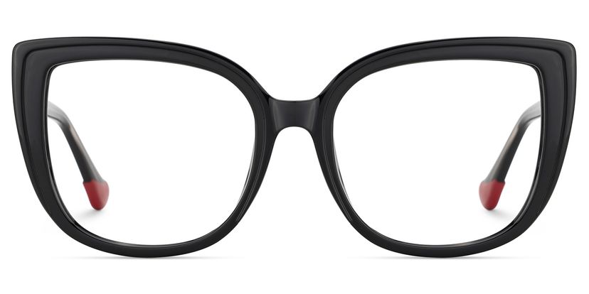 Fenn Cateye Black Glasses