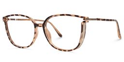 Rodz Square Thin Tortoise Glasses2