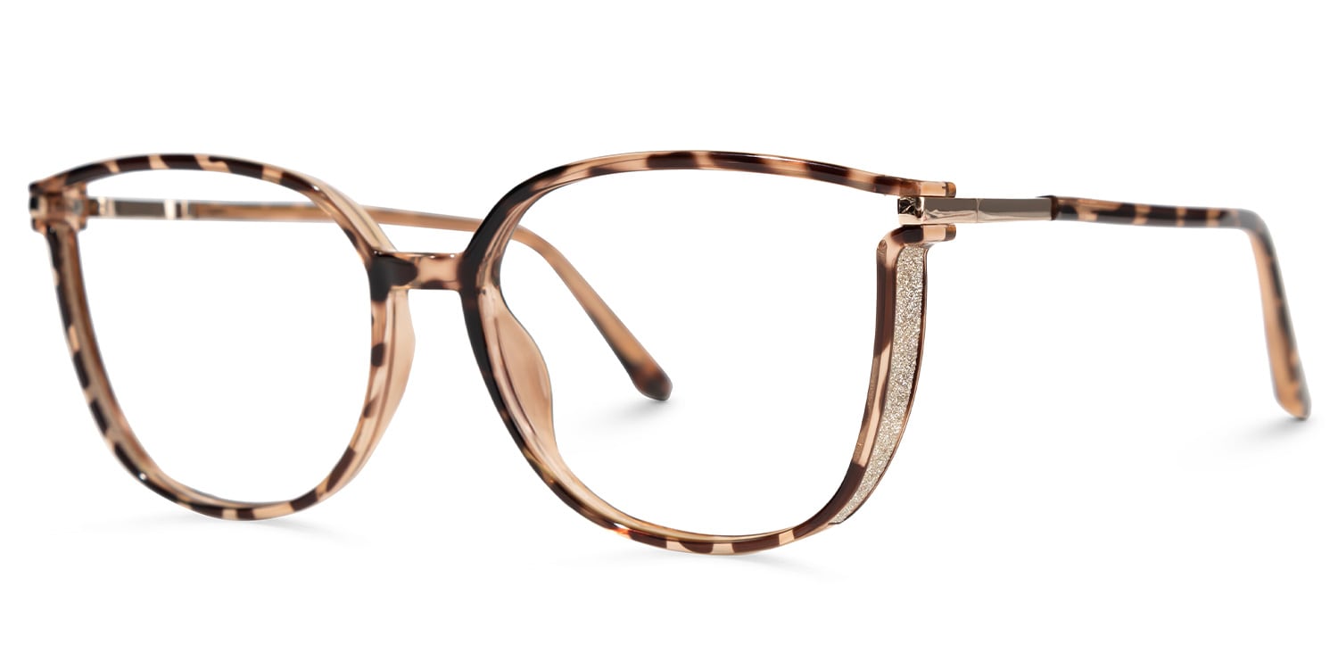 Rodz Square Thin Tortoise Glasses2