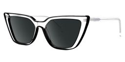 Yosef Black Cat eye Sunglasses1