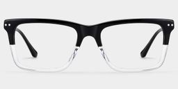 Harper Rectangle Two tone Glasses1
