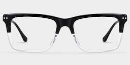 Harper Rectangle Two tone Glasses1