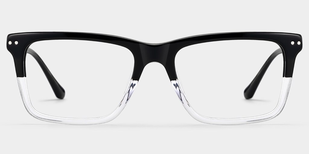 Harper Rectangle Two tone Glasses