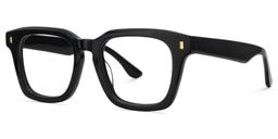 Marleni Square Black Glasses3
