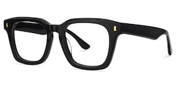 Marleni Square Black Glasses3