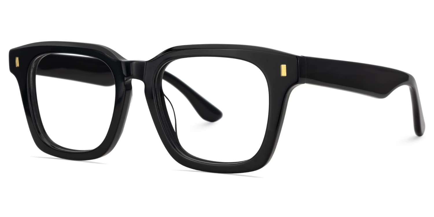 Marleni Square Black Glasses3