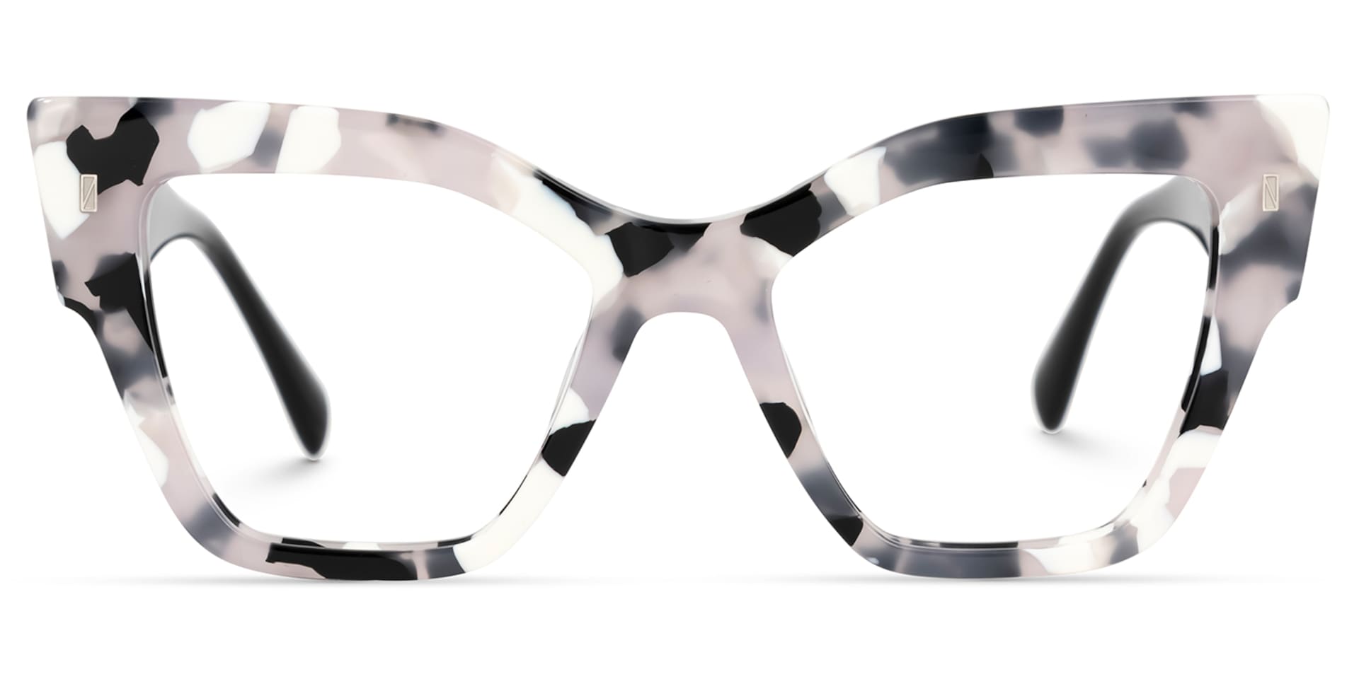 Yasmin Cateye Marble Glasses0
