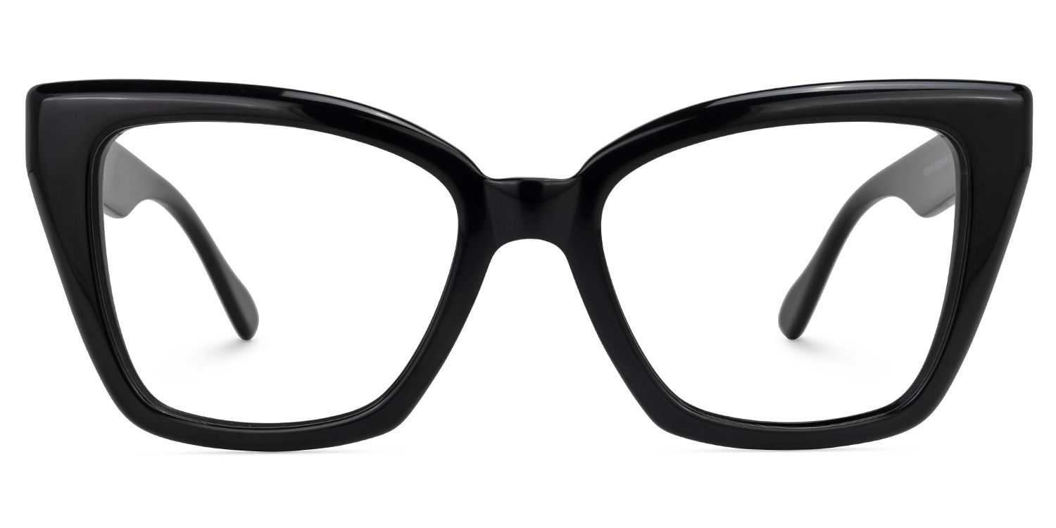 Cateye Coates Black Glasses deals -Zeelool Glasses