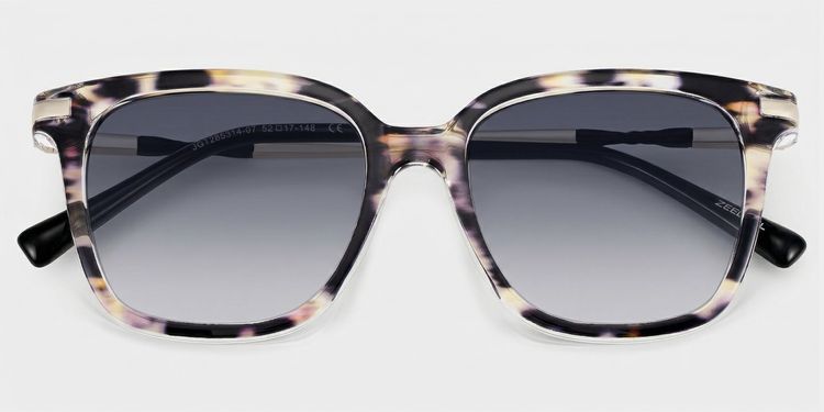 Jacqui Tortoise Square Sunglasses