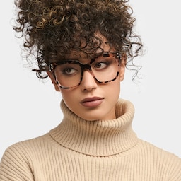 Minguela Square Pink-Tortoise Glasses0