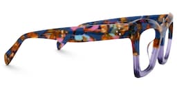 Benitez Square Purple Glasses2