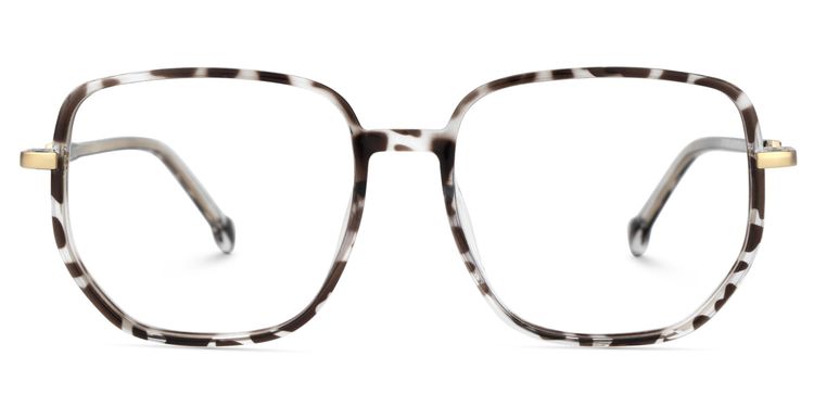 Joana Geometric Tortoise Glasses