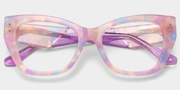 Skylar Butterfly Purple Glasses5